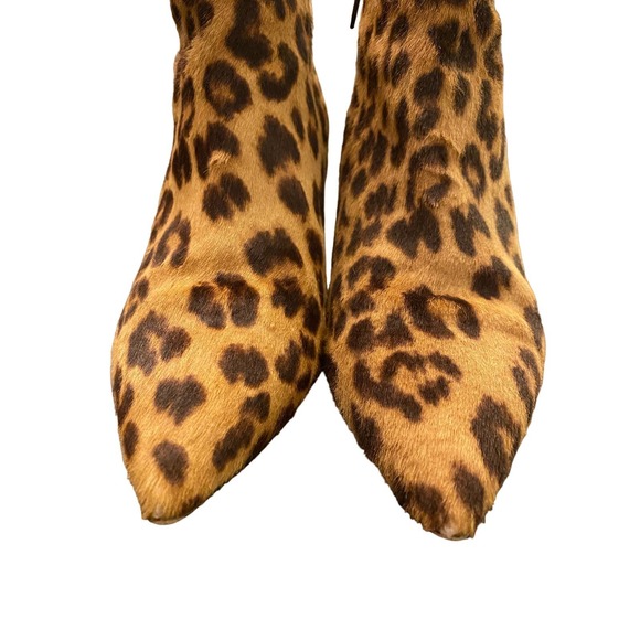 AQUAZZURA Women’s Quant haircalf ankle booties boots Zip / Italy / Sz 36.5 Sz 6 - Picture 8 of 9